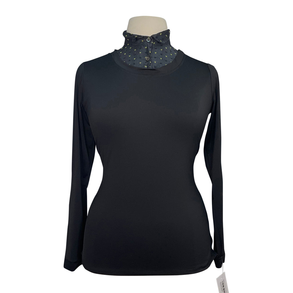 CALLIDAE The Practice Shirt in Black/Dots
