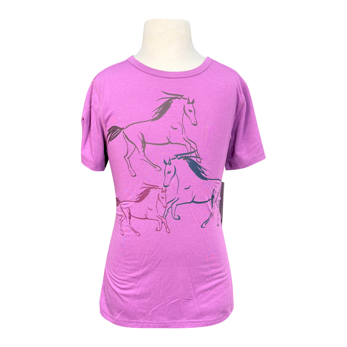 Kerrits Kids 'Liberty' Tee in Foxglove