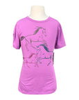 Kerrits Kids 'Liberty' Tee in Foxglove