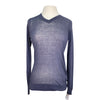Kingsland 'Gilian' V-Neck Knit Sweater in Navy - Women's Small