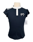 Front of Eden by Pénélope Kid's 'Evrim' Polo in Navy - Children's 8