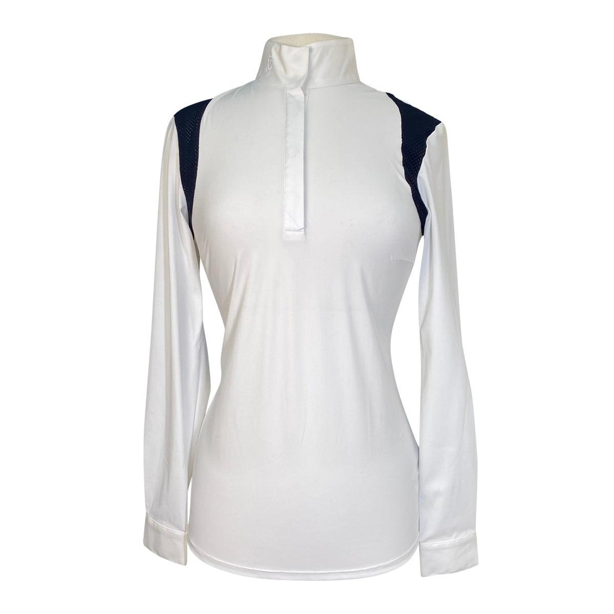 Cavalleria Toscana Jersey L/S Competition Shirt w/Perforated Shoulder