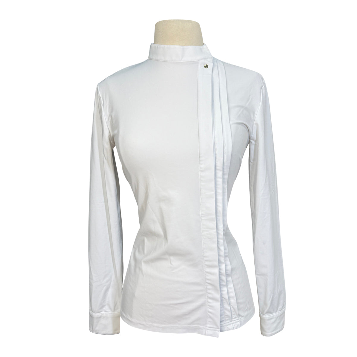 Dada Sport 'Carlotta' L/S Competition Shirt in White 