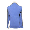 Dublin Mid-Weight Long Sleeve 1/2 Zip Baselayer in Heather Blue/Grey