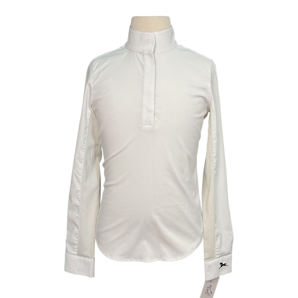 R.J. Classics 'Rebecca' Show Shirt in White/Ice Cream Cones