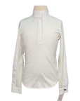 R.J. Classics 'Rebecca' Show Shirt in White/Ice Cream Cones