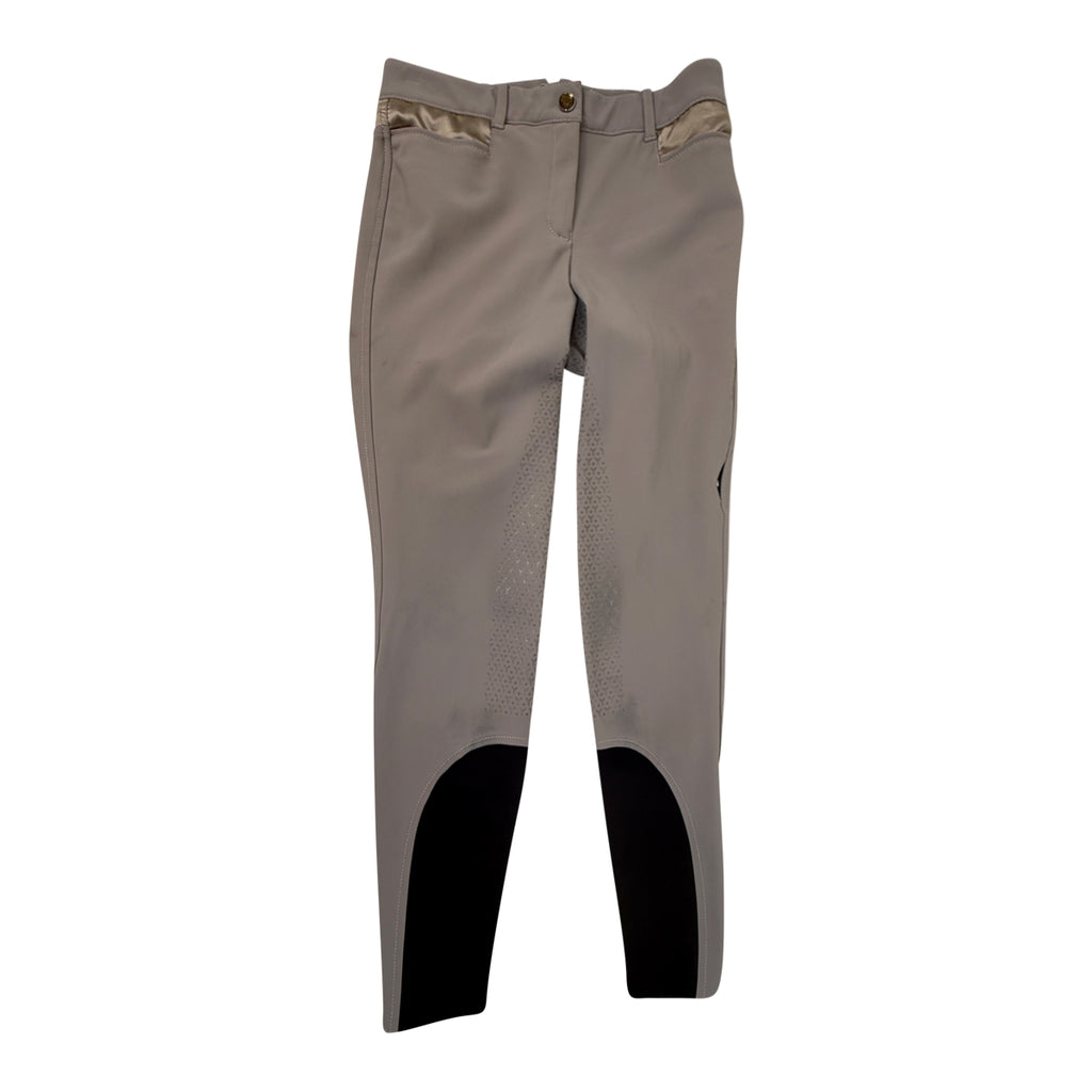 Equiline Knee Grip Beaded Breeches in Beige