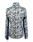 Kerrits Ice Fil Long Sleeve Shirt in Blue Floral 
