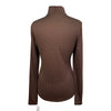 Kerrits IceFil Long Sleeve Shirt in Brown/Gold Bits 