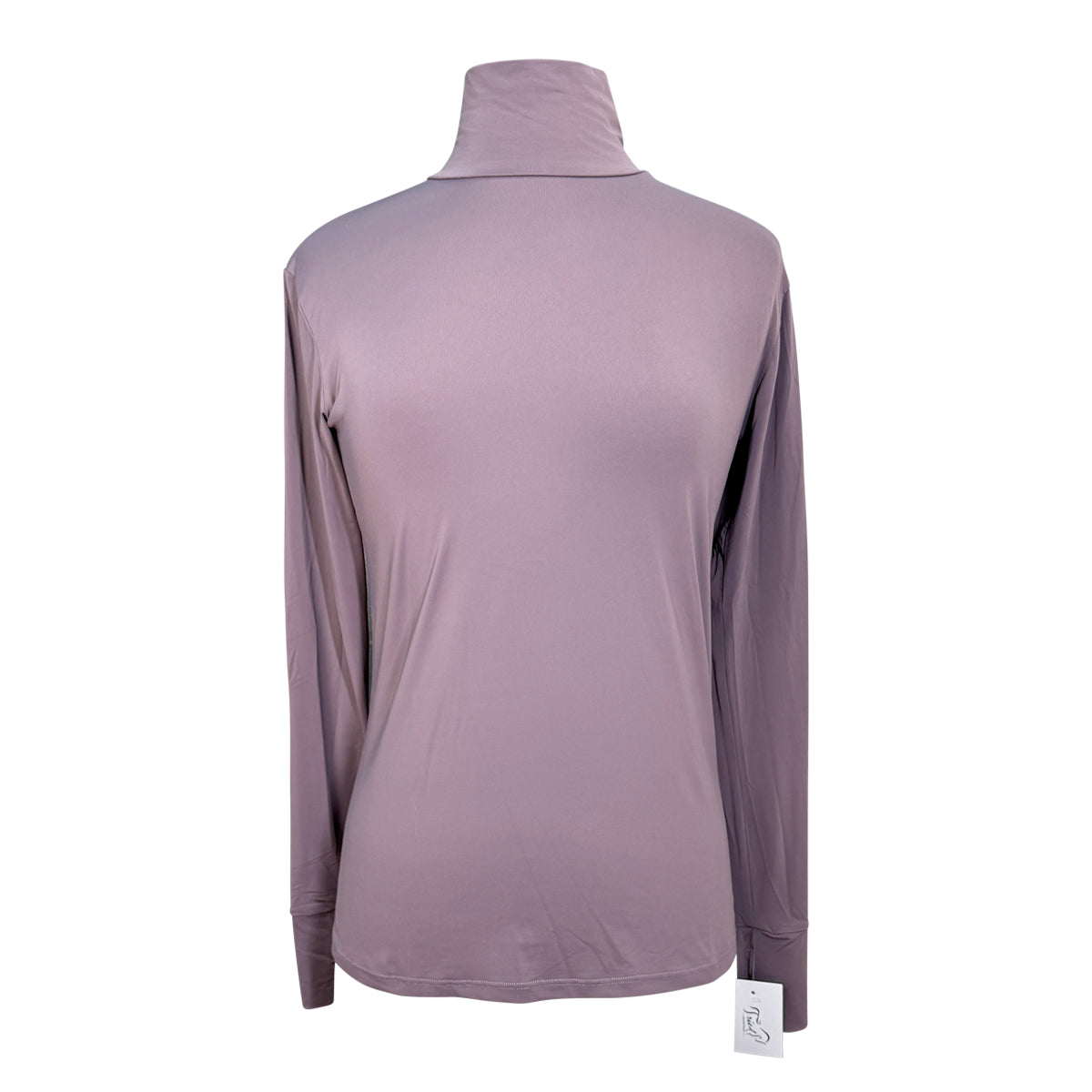 Kismet Alexa Turtleneck Schooling Shirt in Purple Taupe 