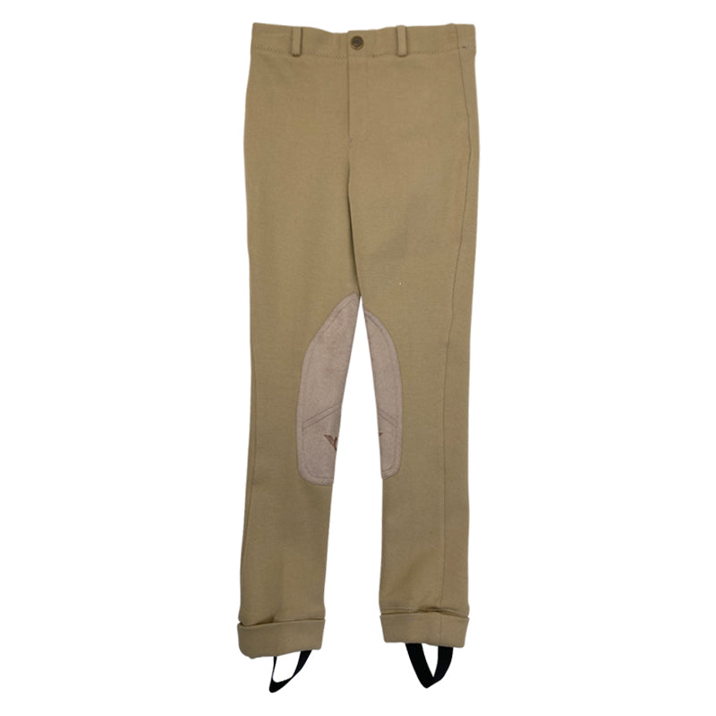 TuffRider Starter Low Rise Pull On Jods in Beige - Children's 4