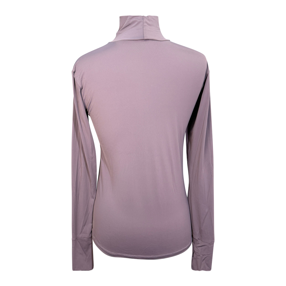 Kismet Alexa Turtleneck Schooling Shirt in Purple Taupe 