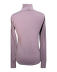Kismet Alexa Turtleneck Schooling Shirt in Purple Taupe 