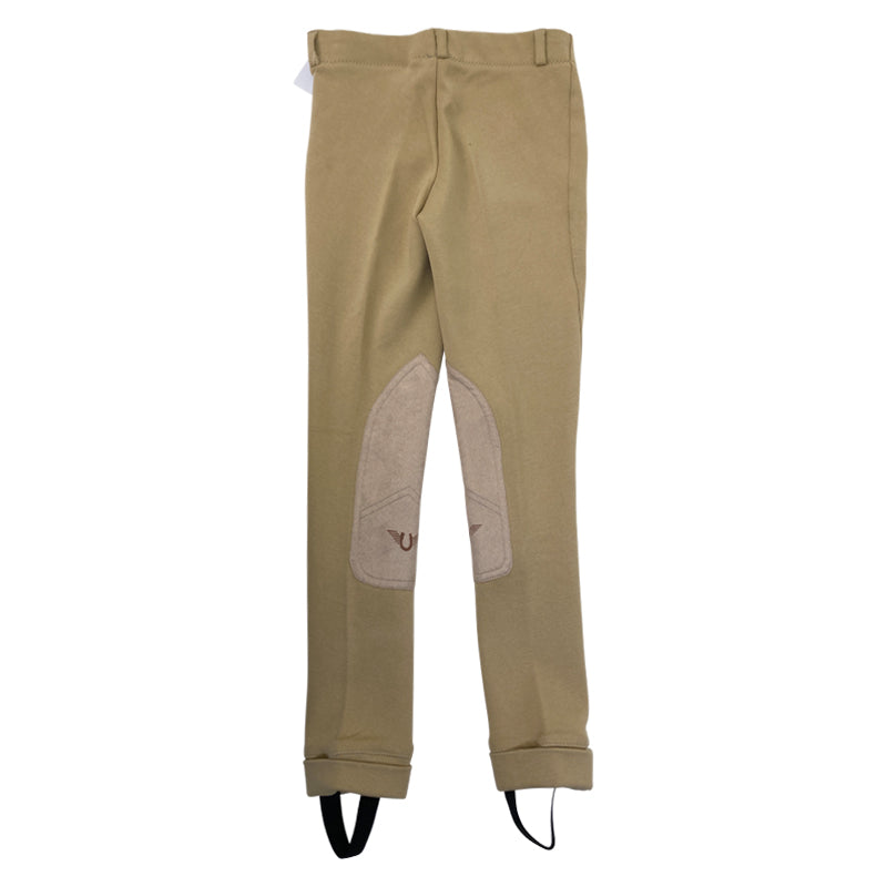 TuffRider Starter Low Rise Pull On Jods in Beige - Children's 4