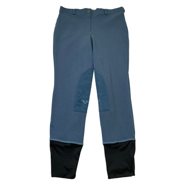 TuffRider Starter Pull-On Breeches in Denim Blue