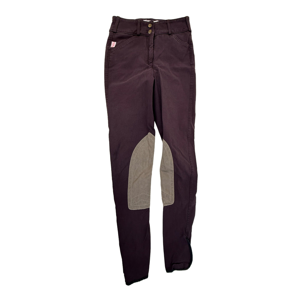 Tailored Sportsman 'Trophy Hunter' Breeches in Boysenberry/Tan