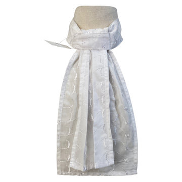 Equi-Logic Pre-Tied Stock Tie in White