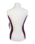 Kerrits 'Affinity®' Sleeveless Show Shirt in White/Purple