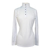 Èce Equestrian Long Sleeve Show Shirt in White
