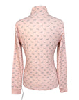 PS of Sweden 'Eloise' Long Sleeve in Pink Horses
