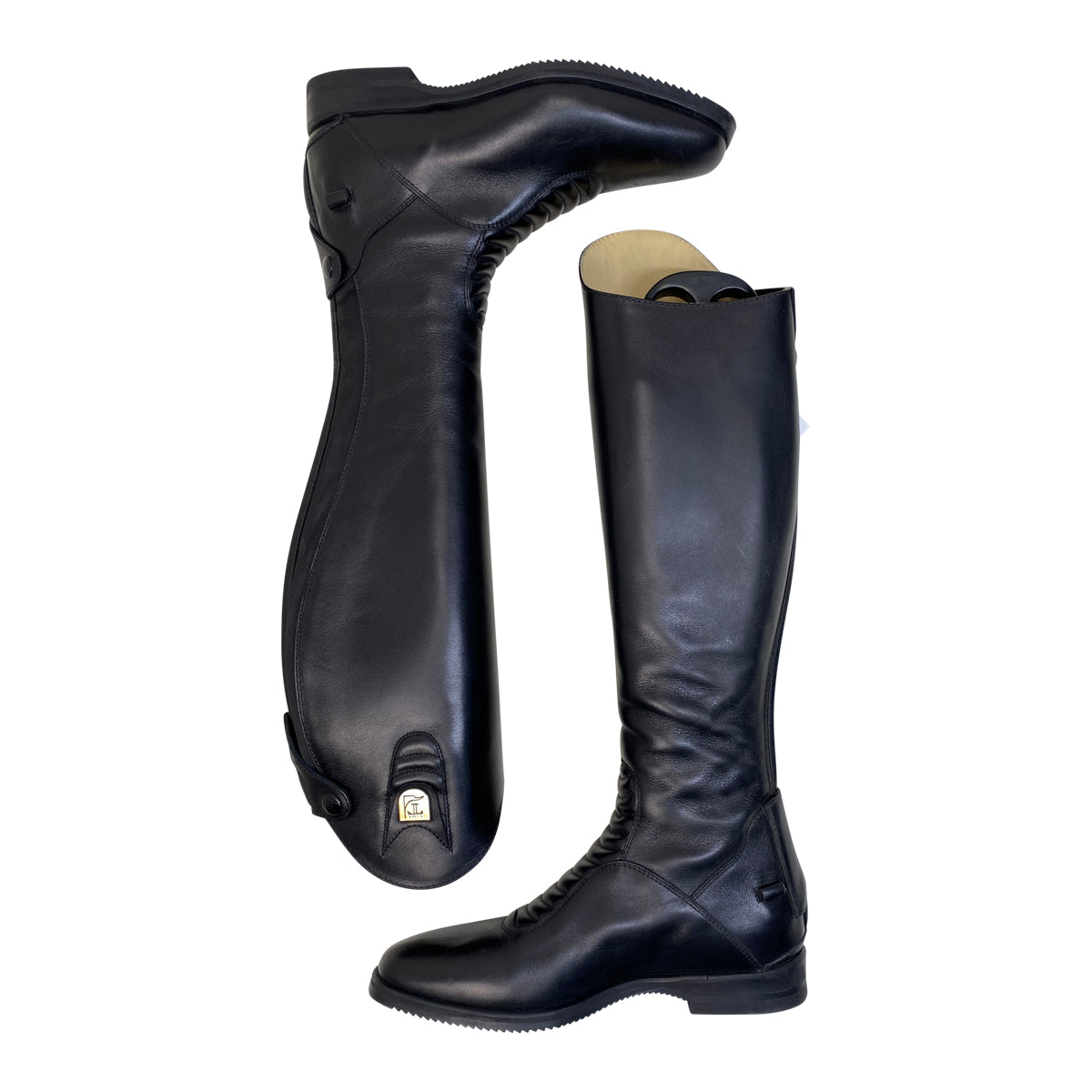 Tucci 'Harley Scott Brash' Tall Dress Boots in Black