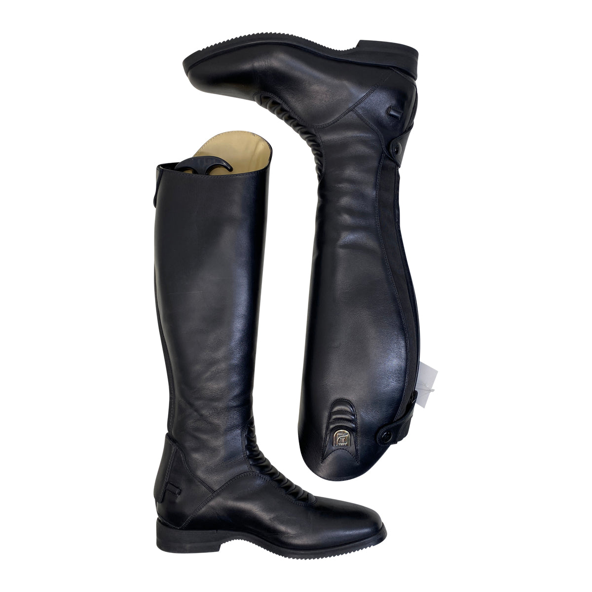 Tucci 'Harley Scott Brash' Tall Dress Boots in Black