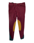 Tredstep 'Solo Hunter Pro' Breeches in Carmine