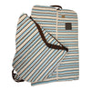 Equine Couture Travel Bag Set in Blue/White/Brown