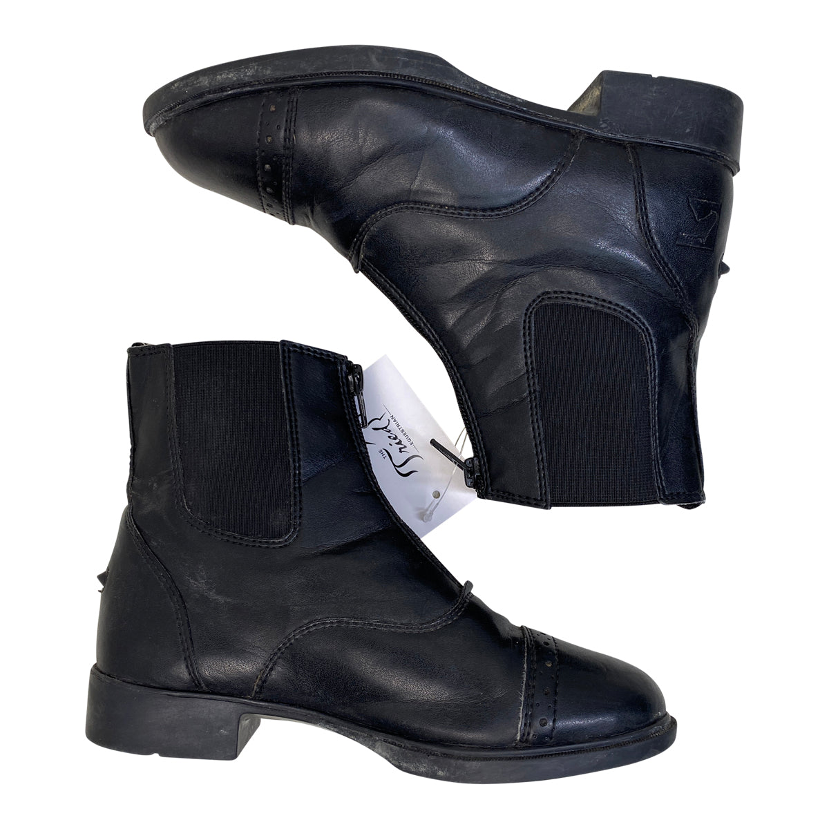 Riding Sport Provenance Paddock Boots in Black