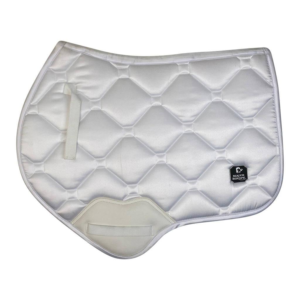 Majyk Equipe Silk Touch All Purpose Saddle Pad in White
