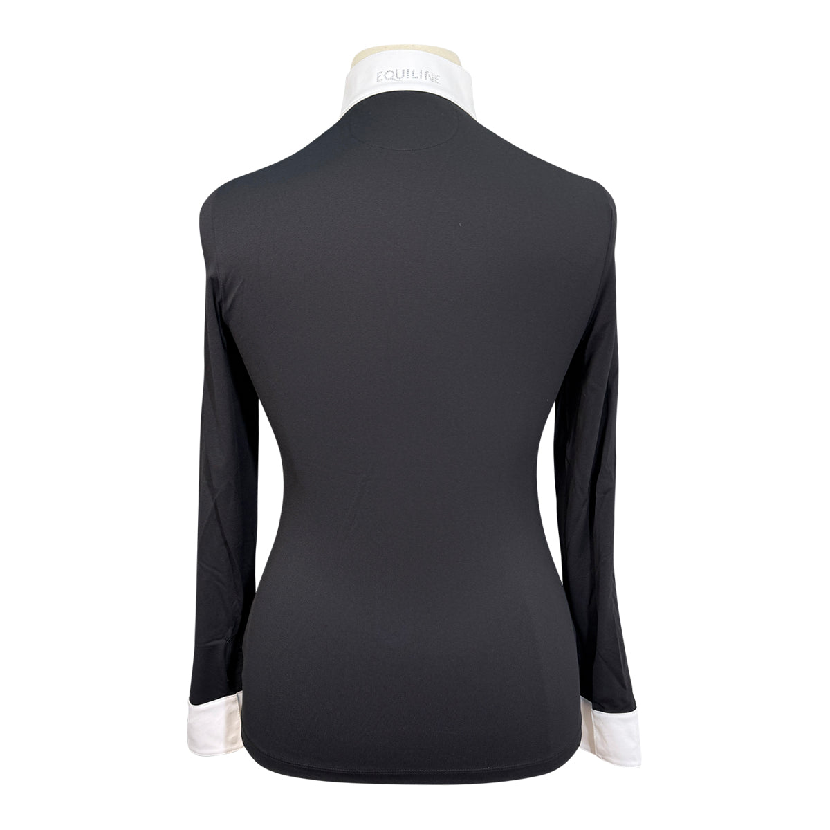 Equiline Competition Polo Shirt in Black