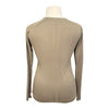 TKEQ 'The Kennedy' Seamless Long Sleeve Shirt in Brown