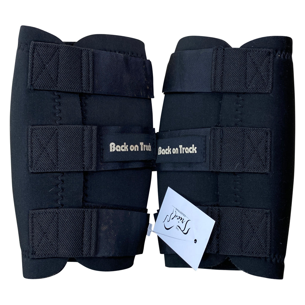 Back on Track Knee Boots in Black - Large