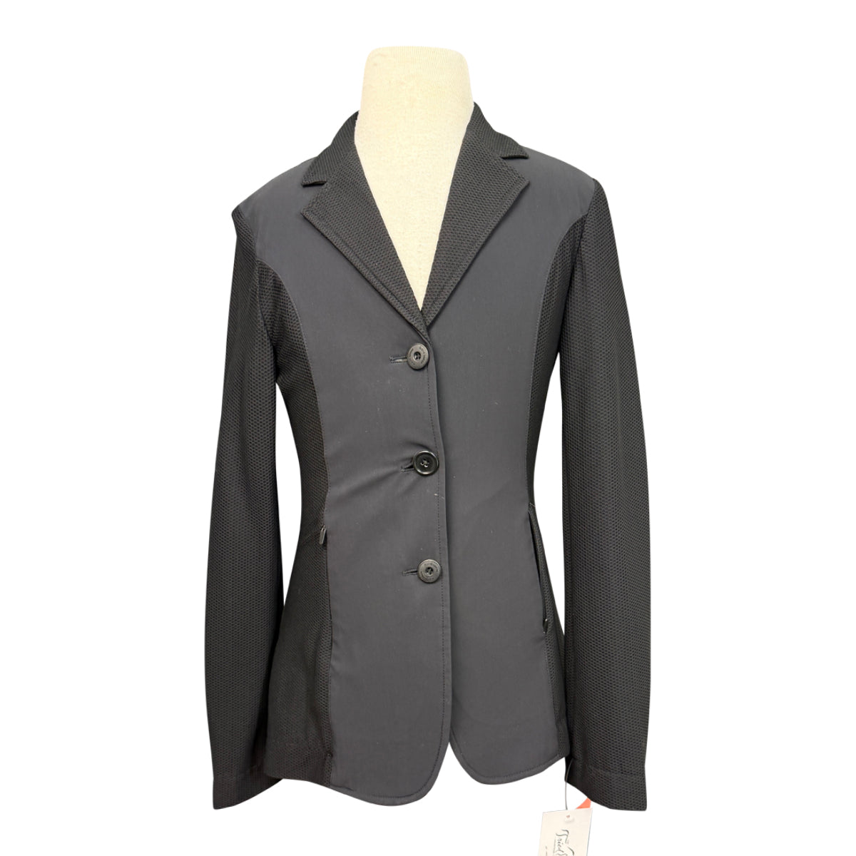 RJ Classics 'Harmony Jr.' Mesh Show Jacket in Black
