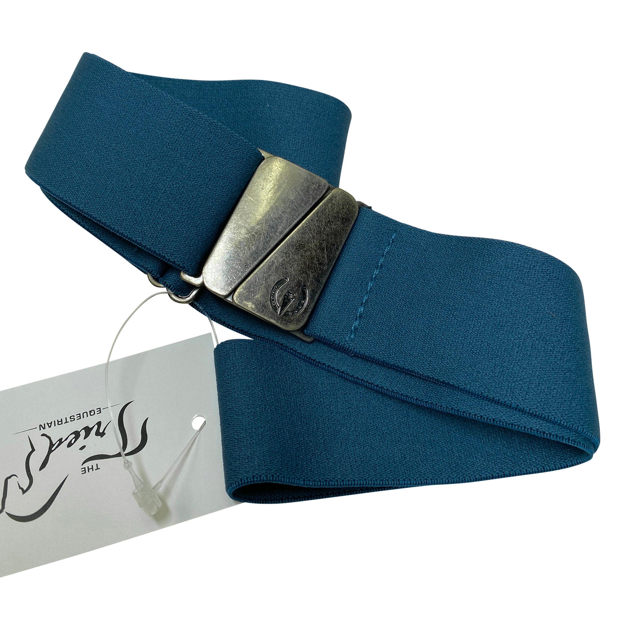 Kerrits Logo Stretch Belt in Aviation Blue - Adjustable
