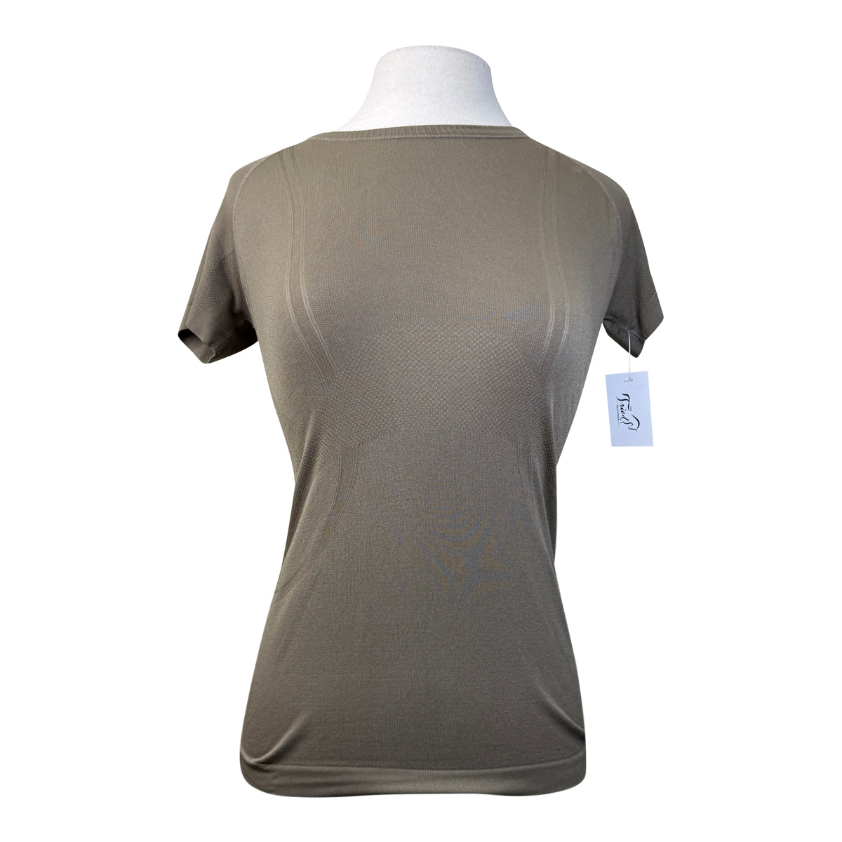 TKEQ 'Kennedy' Seamless Short Sleeve in Suede - Women's S/M