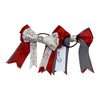 Show Bows in Red/White/Gold - One Size