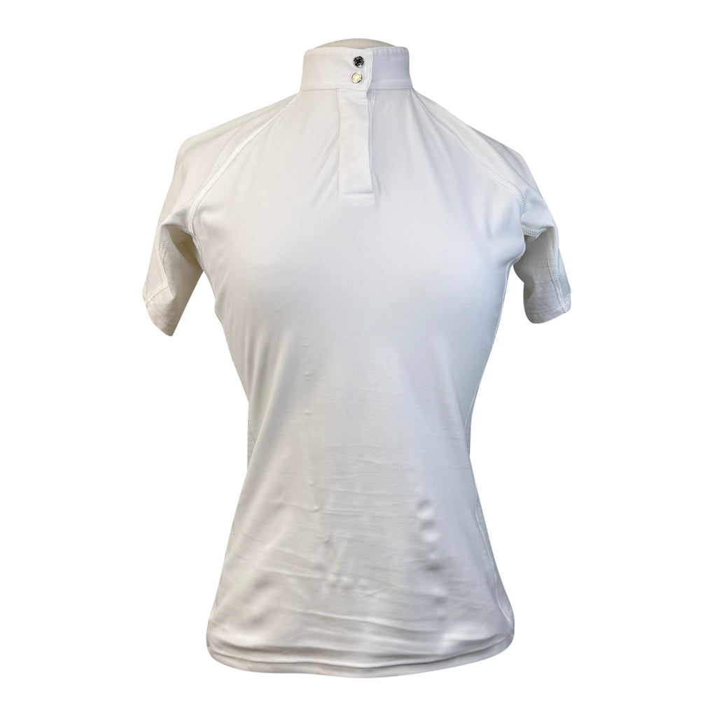 Hermès 'Jump' Long Sleeve Competition Polo in White