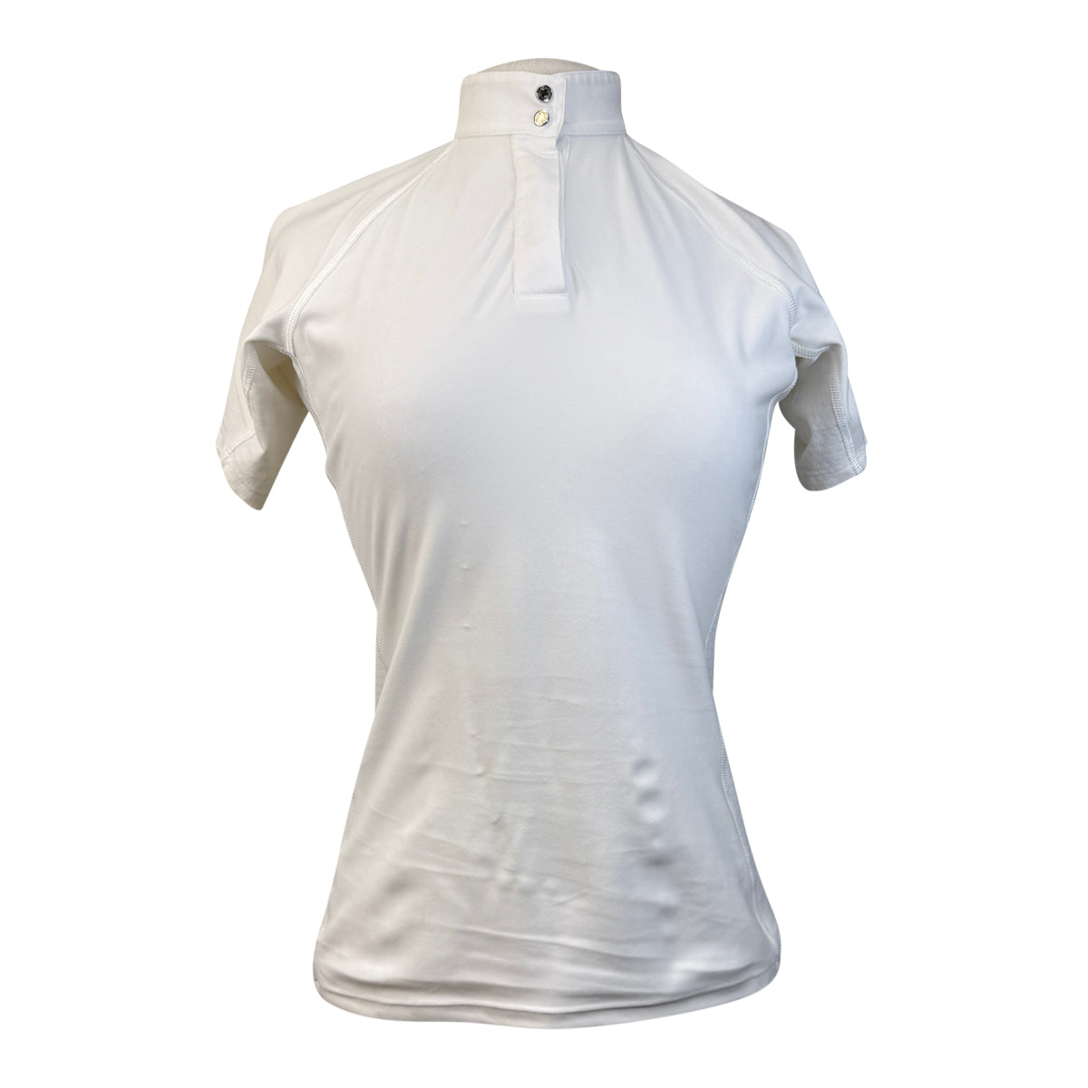 Hermès 'Jump' Long Sleeve Competition Polo in White