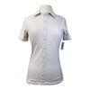 Milrey 'Callie' Blouse Short Sleeve in Bone