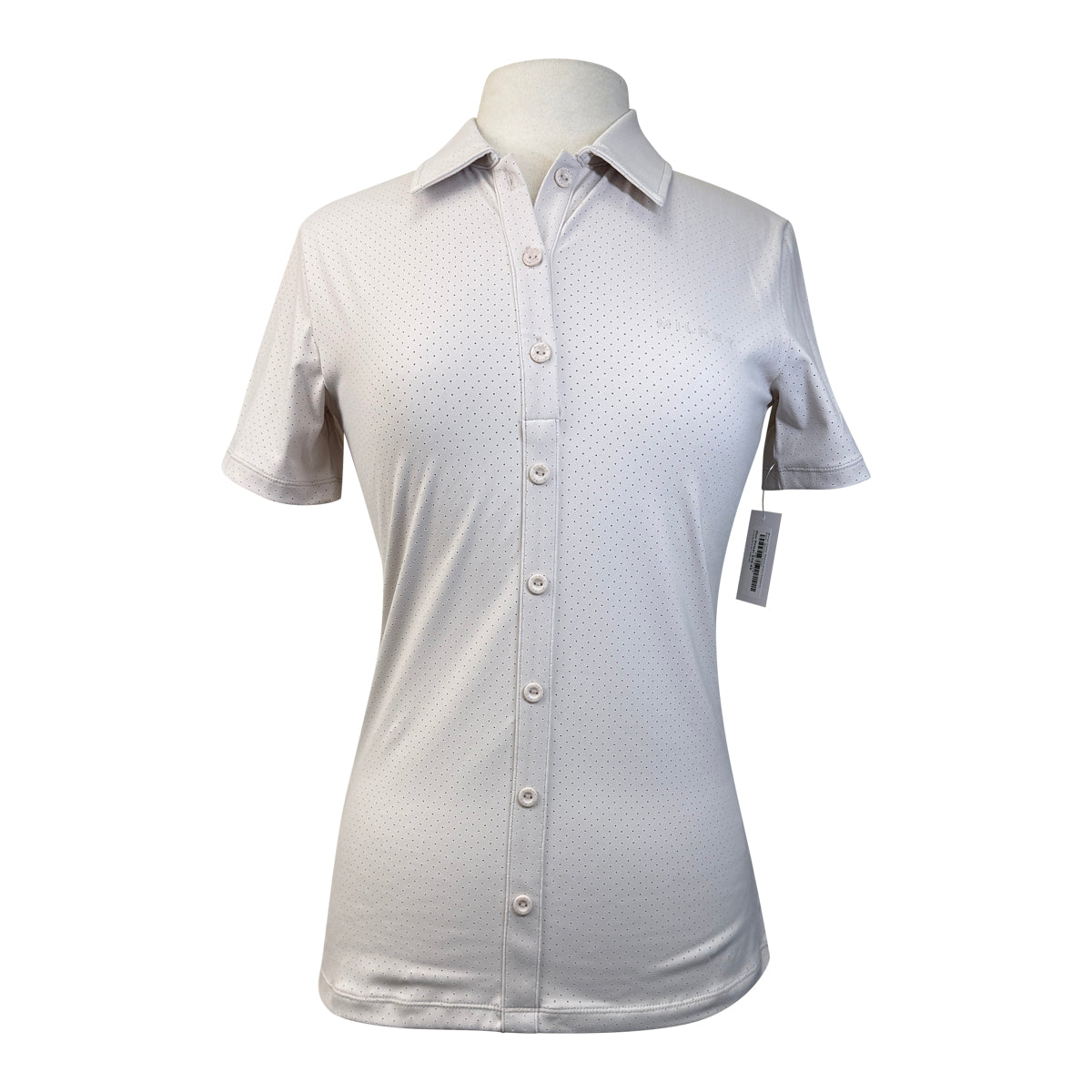 Milrey 'Callie' Blouse Short Sleeve in Bone