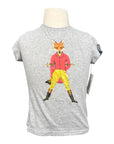 Ariat Girls Fox Tee in Grey