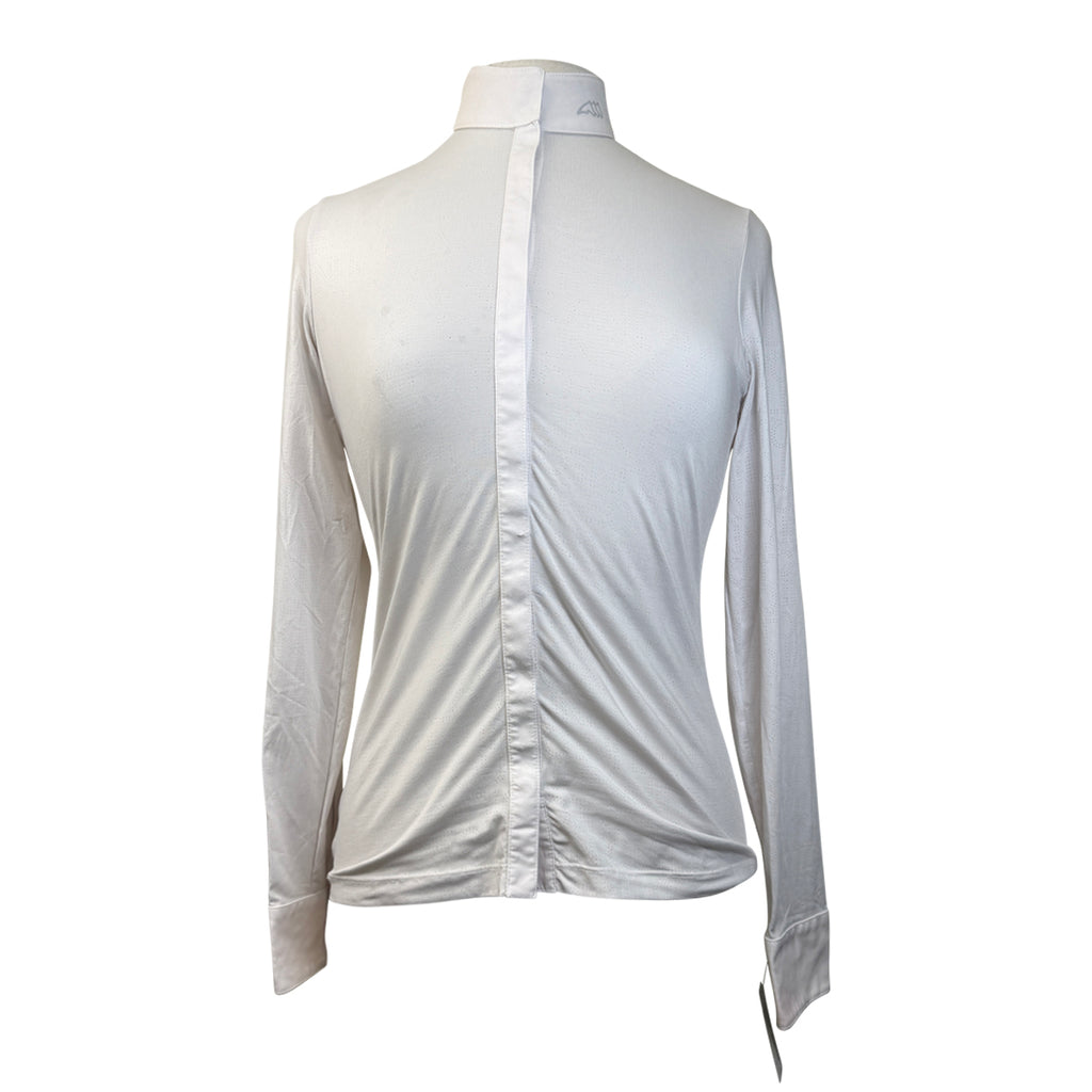 Equiline 'Cindrac' Long Sleeve Show Shirt in White