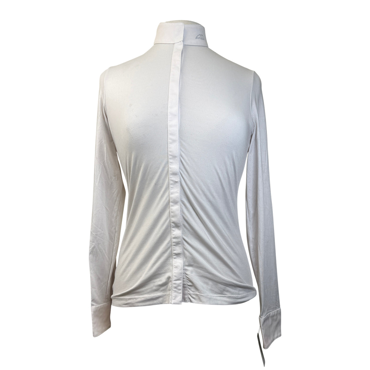 Equiline 'Cindrac' Long Sleeve Show Shirt in White