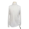 RJ Classics 'Maddie' Show Shirt in White/Blue Floral