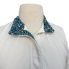 RJ Classics 'Maddie' Show Shirt in White/Blue Floral