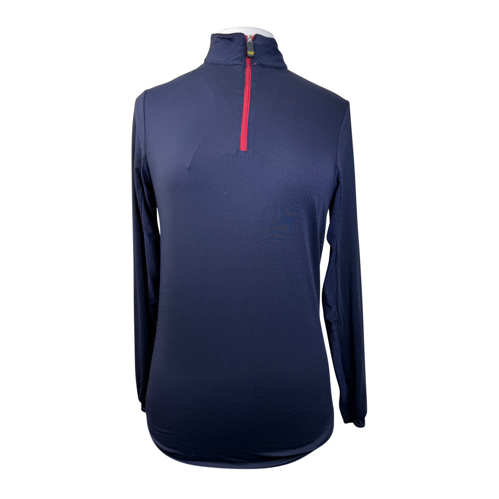 Kastel Signature Long Sleeve Shirt in Navy