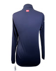 Kastel Signature Long Sleeve Shirt in Navy