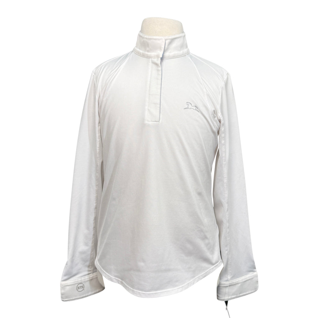 RJ Classics 'Maddie' Show Shirt in White/Blue Floral