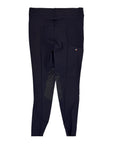 For Horses 'Emilia' Knee Grip Breeches in Navy
